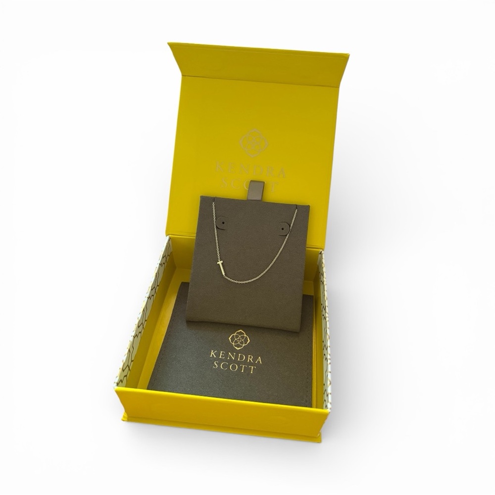 Initial T Kendra Scott 925 Sterling Silver Pendant Necklace